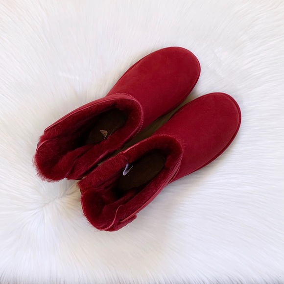 UGG Classic Double Bow Mini Kiss Boots - Picture 4 of 8